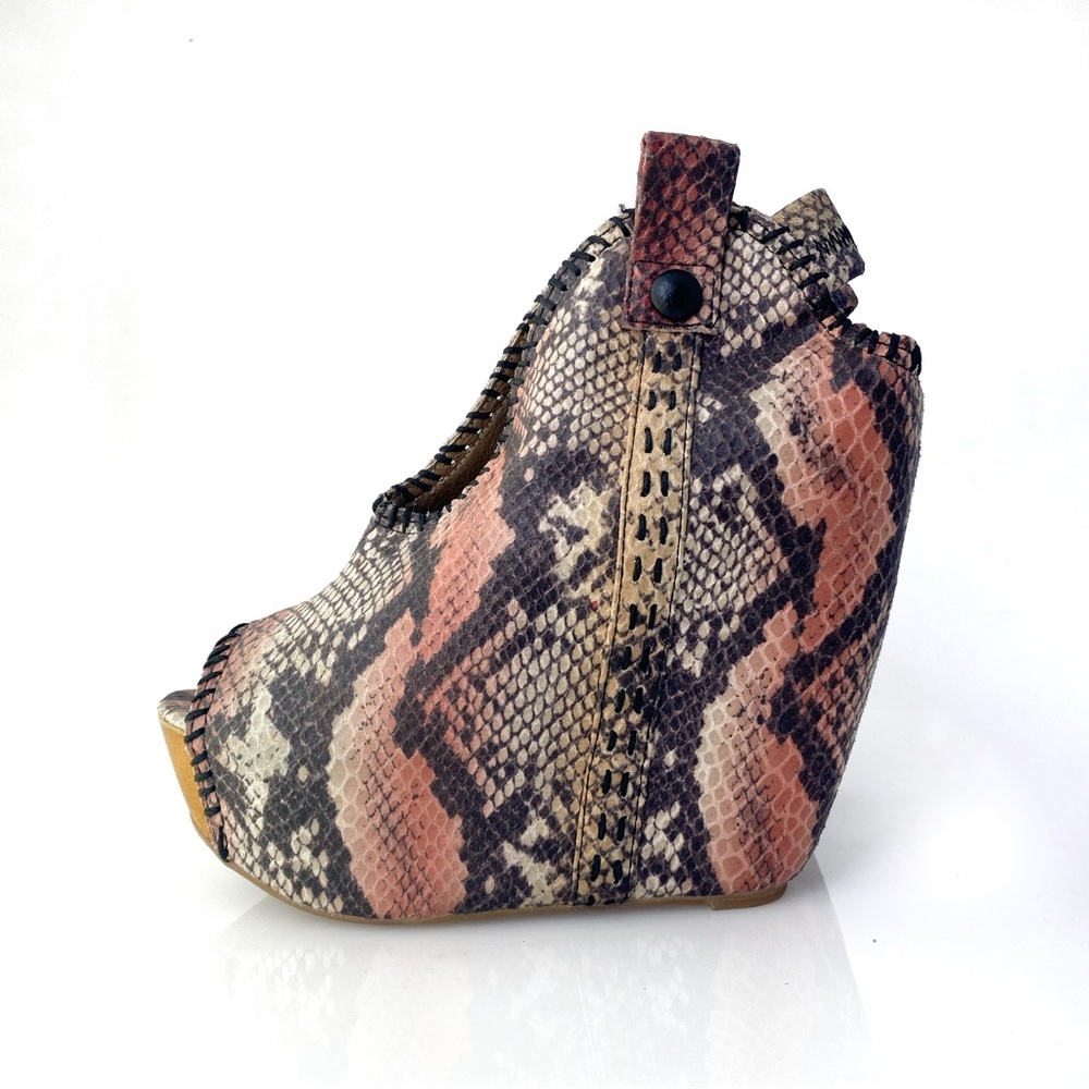 Jeffery Campbell Kelsey Ex High Wedge Bootie, 6.5